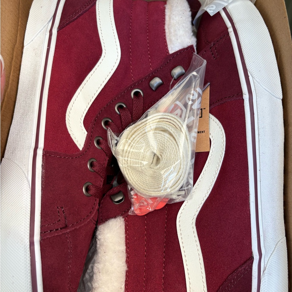 Vans Port Royale and White High-Tops